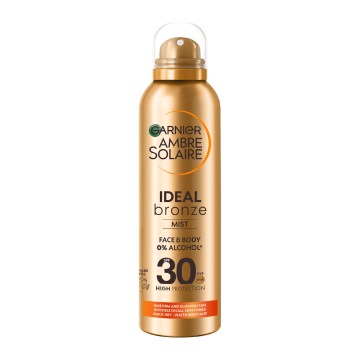 Garnier Ambre Solaire Ideal Bronze Mist Spf30, 150ml Garnier Ambre Solaire Ideal Bronze Mist Spf30, 150ml