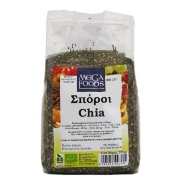 Mega Foods Σπόροι Chia 350gr Mega Foods Σπόροι Chia 350gr