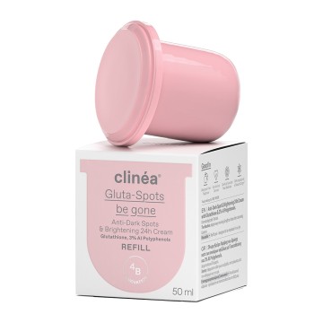 Clinea Refill Gluta-Spots Be Gone, 24ωρης Κρέμας Κατά των Κηλίδων &... Clinea Refill Gluta-Spots Be Gone, 24ωρης Κρέμας Κατά των Κηλίδων &...