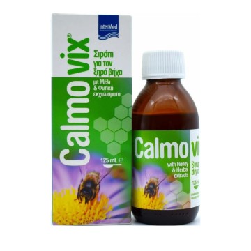 Intermed Calmovix Sirop contre la toux sèche aux extraits de plantes et au miel 125 ml