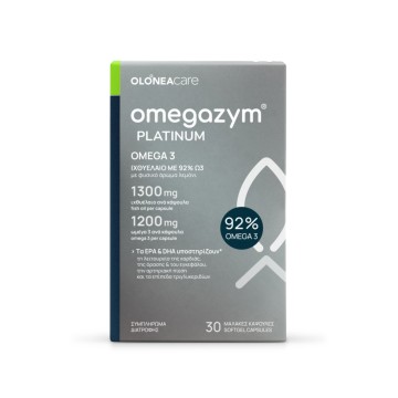 Olonea Care Omegazym Platinum 30 μαλακές κάψουλες Olonea Care Omegazym Platinum 30 μαλακές κάψουλες