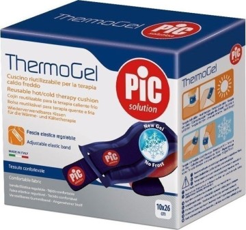 Pic Solution Thermogel Επίθεμα Gel Κρυοθεραπείας/ Θερμοθεραπείας  με Άνετο Ύφασμα 26x10cm 1τμχ