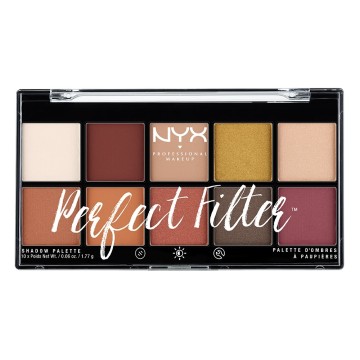 NYX Professional Makeup Palette de fards à paupières Perfect Filter 1,77 g