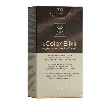 Apivita My Color Elixir 7.0 Краска для волос Блондинка