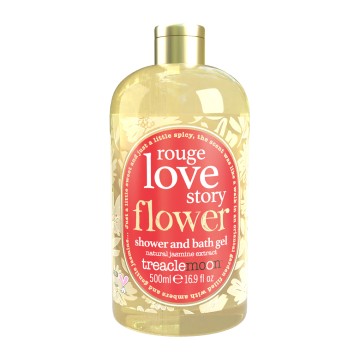 Treaclemoon Rouge Love Story Flower Shower & Bath Gel, 500ml