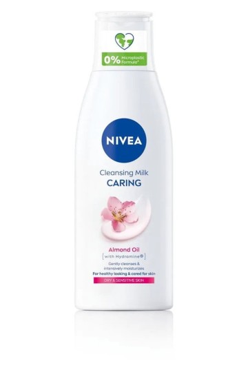 Nivea Cleansing Milk Caring with Almond Oil for Dry & Sensitive Ski... Nivea Cleansing Milk Caring with Almond Oil for Dry & Sensitive Ski...