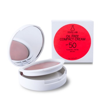 Youth Lab Oil Free Compact Cream Spf 50 Combination Oily Skin-dark ... Youth Lab Oil Free Compact Cream Spf 50 Combination Oily Skin-dark ...