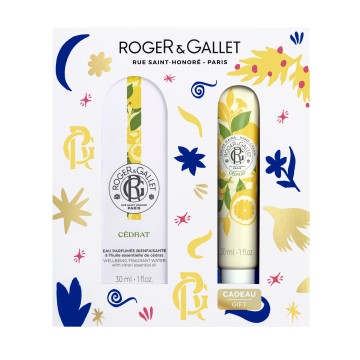 Roger & Gallet Promo Cedrat Eau Parfumee Bienfaisante 30ml & Κρέμα ... Roger & Gallet Promo Cedrat Eau Parfumee Bienfaisante 30ml & Κρέμα ...