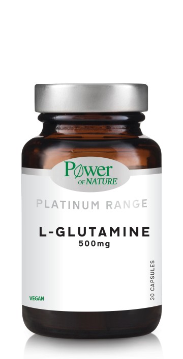 Power Health Platinum Range L-Glutamine 500mg, 30 Caps