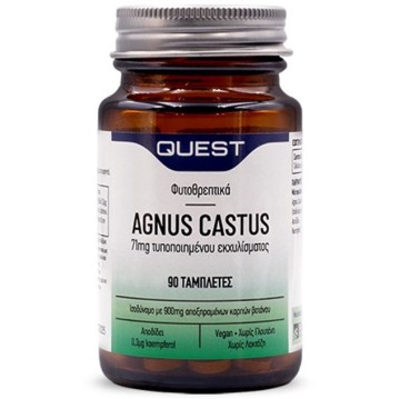 Quest Agnus Cactus Extrait de 71 mg, 90 comprimés