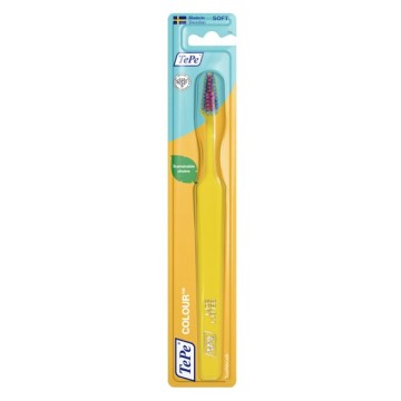Желтая зубная щетка Tepe Select Soft Color 1 шт.