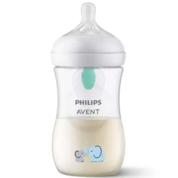 Philips Avent Πλαστικό Μπιμπερό Natural Response  3-6 Μηνών Elephan...