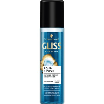 Gliss Hair Repair Aqua Revive Après-Shampooing Réparateur Express 200ml