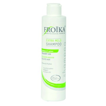 Froika, Shampoing extra doux, Shampoing pour usage quotidien, cheveux sensibles, 200 ml