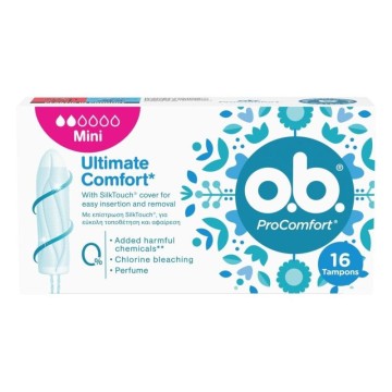 O.B. ProComfort Mini 16τμχ O.B. ProComfort Mini 16τμχ