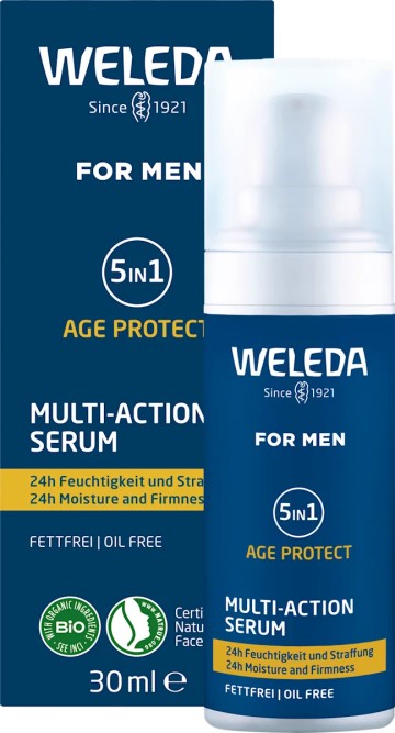 Weleda For Men 5 in 1 Multi Action Serum 30ml Weleda For Men 5 in 1 Multi Action Serum 30ml
