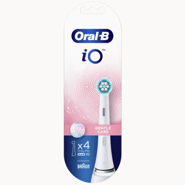 Oral-B iO Gentle Care Κεφαλές Βουρτσίσματος White 4τμχ