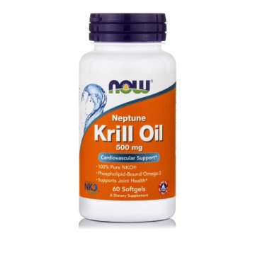 Now Foods Neptune Krill Oil 60 μαλακές κάψουλες Now Foods Neptune Krill Oil 60 μαλακές κάψουλες