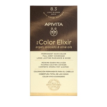 Apivita My Color Elixir 8.3 Блонд Светло-Золотой 125мл
