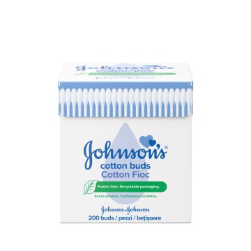 Johnsons Baby Cotton Buds 200τμχ Johnsons Baby Cotton Buds 200τμχ