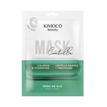 Kimoco Beauty Sheet Mask Καταπραϋντική και Ενυδατική Μάσκα Προσώπου... Kimoco Beauty Sheet Mask Καταπραϋντική και Ενυδατική Μάσκα Προσώπου...