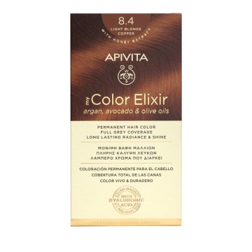 Apivita My Color Elixir 8.4 Блонд Светло-бронзовый 125мл