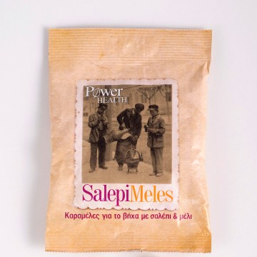 Power Health Salepimeles, Καραμέλες για τον Βήχα από Σαλέπι & Μέλι 60gr