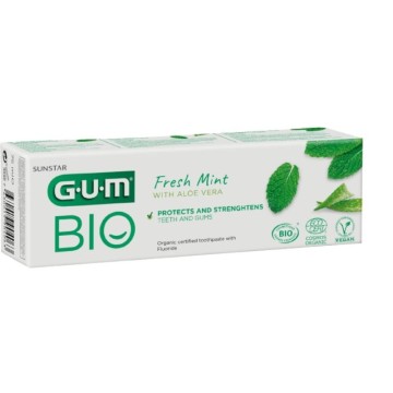 GUM Bio Fresh Mint Οργανική Οδοντόκρεμα με Αλόη 75ml