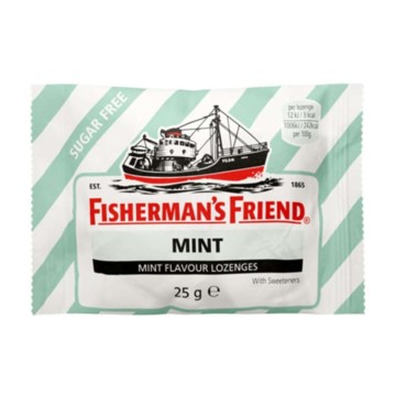 Fishermans Friend Mint για το Βήχα & τον Ερεθισμένο Λαιμό 25gr Fishermans Friend Mint για το Βήχα & τον Ερεθισμένο Λαιμό 25gr