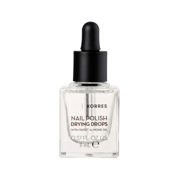Korres Nail Polish Drying Drops with Sweet Almond Oil 11ml Korres Nail Polish Drying Drops with Sweet Almond Oil 11ml