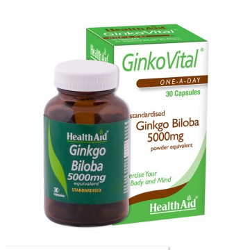 Health Aid Ginkgo Biloba 5000mg 30 kapsula