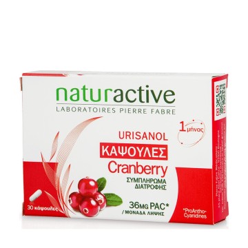 Naturactive Urisanol Червена боровинка 30 капс