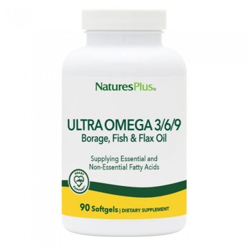 Natures Plus Ultra Omega 3/6/9 90 Softgels Natures Plus Ultra Omega 3/6/9 90 Softgels