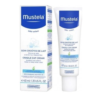 Mustela Cradle Cap Cream Καταπραϋντική κρέμα για τη νινίδα 40ml Mustela Cradle Cap Cream Καταπραϋντική κρέμα για τη νινίδα 40ml