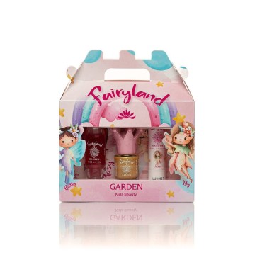Garden Fairyland Box 4 Nail Polish Jiny 4, 7.5ml & Lip Oil Cherry 1... Garden Fairyland Box 4 Nail Polish Jiny 4, 7.5ml & Lip Oil Cherry 1...