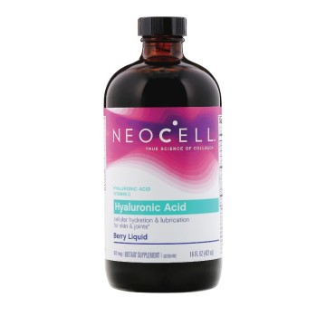NeoCell Hyaluronic Acid & Vitamin C Berry Liquid 473ml