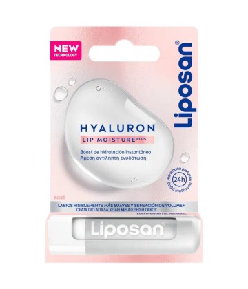 Liposan Hyaluron Lip Moisture Plus Rose 5.2g Liposan Hyaluron Lip Moisture Plus Rose 5.2g