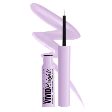 Nyx Professional Makeup Vivid Brights Matte Liquid Eyeliner Lilac Link 2ml