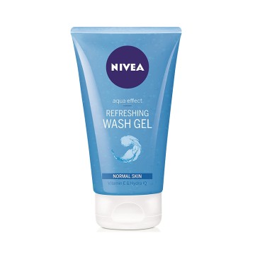 Nivea Gel nettoyant rafraîchissant pour le visage pour peaux normales/mixtes 150 ml