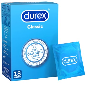 Préservatifs Durex Classic 18 pièces