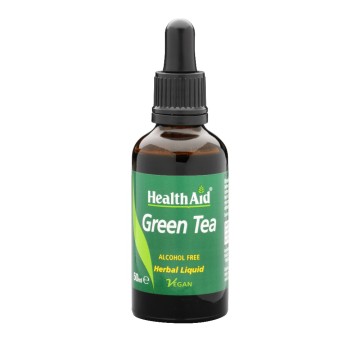 Health Aid Green Tea Herbal Liquid Πράσινο Τσάι Εκχύλισμα 50ml