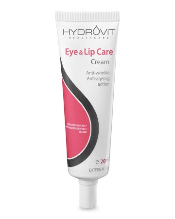Hydrovit Crema per la cura degli occhi e delle labbra, azione antirughe e antietà per occhi e labbra 20 ml