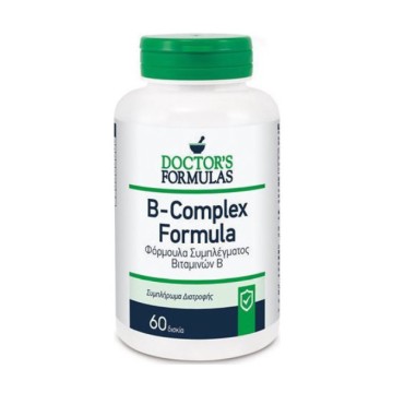 Doctors Formulas B Complex, Σύμπλεγμα Βιταμινών Β 60 Δισκία