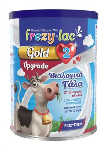 Frezylac Gold Upgrade 2 Βιολογικό Γάλα για Βρέφη 6-12 μηνών, 400gr Frezylac Gold Upgrade 2 Βιολογικό Γάλα για Βρέφη 6-12 μηνών, 400gr