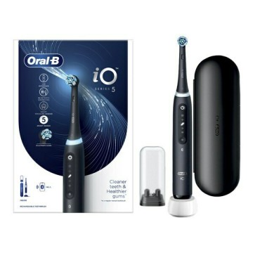Электрическая зубная щетка Oral-B iO Series 5, магнитная, черная