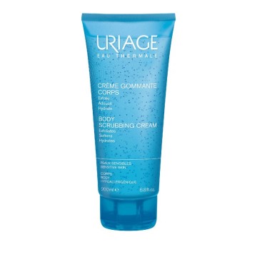Uriage Creme Gommante Corps, Exfoliating Body Cream for Sensitive Skin 200ml