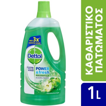 Средство для мытья пола Dettol Diluted Green Apple Floor Cleaner 1 л
