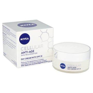 Nivea Cellular Anti-Age Cream Дневен крем против стареене SPF15, 50 ml