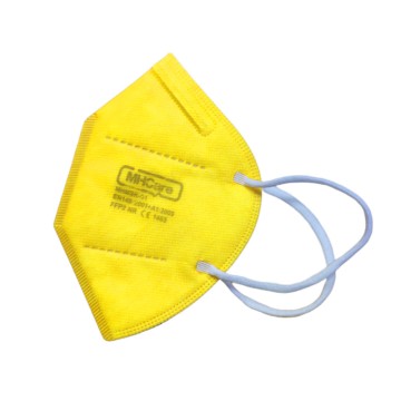 Maskë mbrojtëse FFP2 e verdhë 25 copë