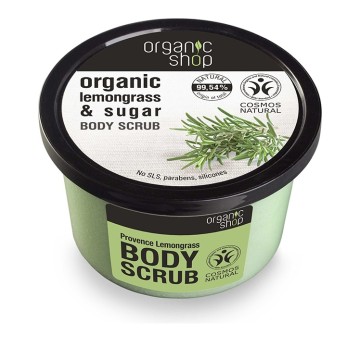 Natura Siberica-Organic Shop Body Scrub Provancal Lemongrass 250ml